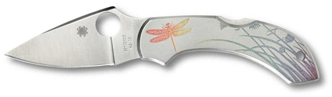 Купить Складной нож SPYDERCO Мод. DRAGONFLY SS TATTOO в Алматы — магазин Korgan Center | Казахстан | Доставка во все регионы