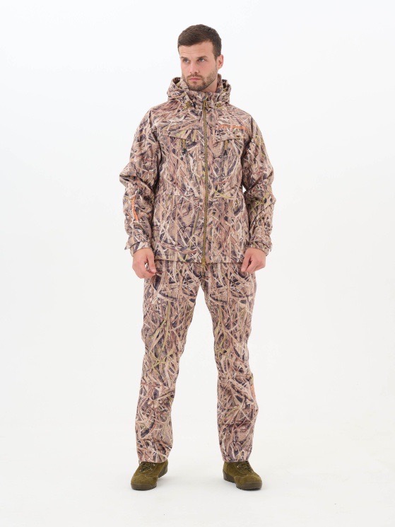 Костюм демисезонный  TRITON "CRAFT PRO" -5°C (тк.вилтекс)(камыш) — куртки, жилеты, маскировочные костюмы, одежда для рыбалки и охоты | KORGAN Казахстан