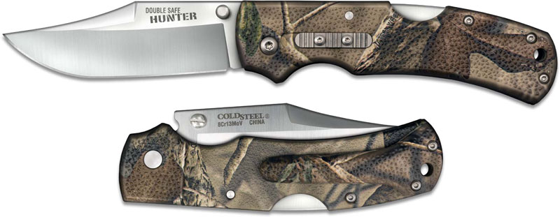 Купить Складной нож COLD STEEL Мод. DOUBLE SAFE HUNTER CAMO в Алматы — магазин Korgan Center | Казахстан | Доставка во все регионы