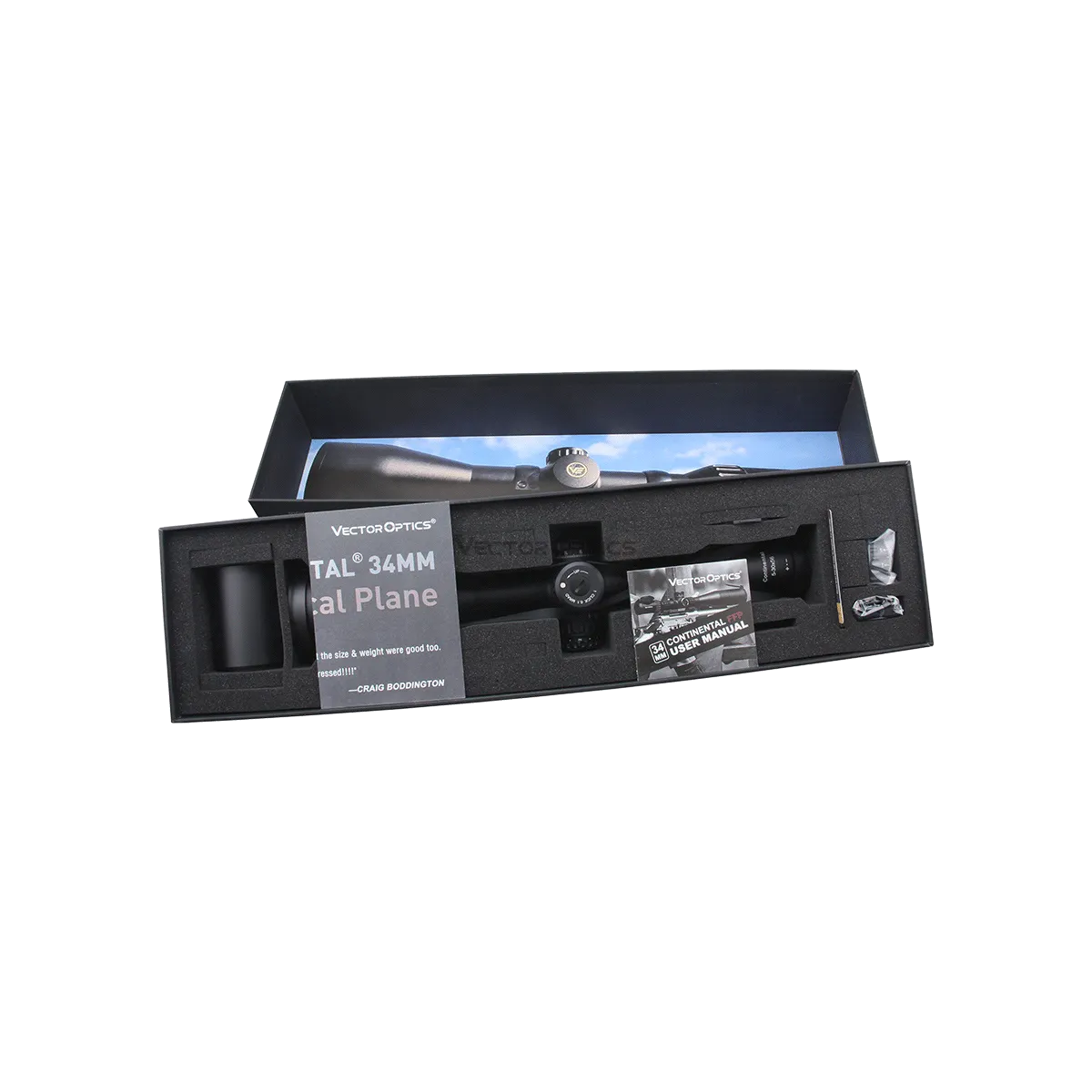 Оптический прицел VECTOR OPTICS Мод. CONTINENTAL 34MM 5-30x56 FFP для охоты в Алматы, Казахстан