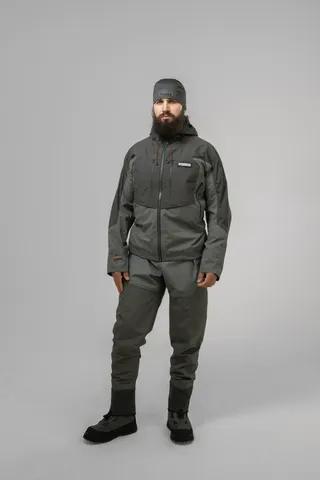Куртка забродная Remington  Fishing  Rivers Black/Grey — куртки, жилеты, маскировочные костюмы, одежда для рыбалки и охоты | KORGAN Казахстан