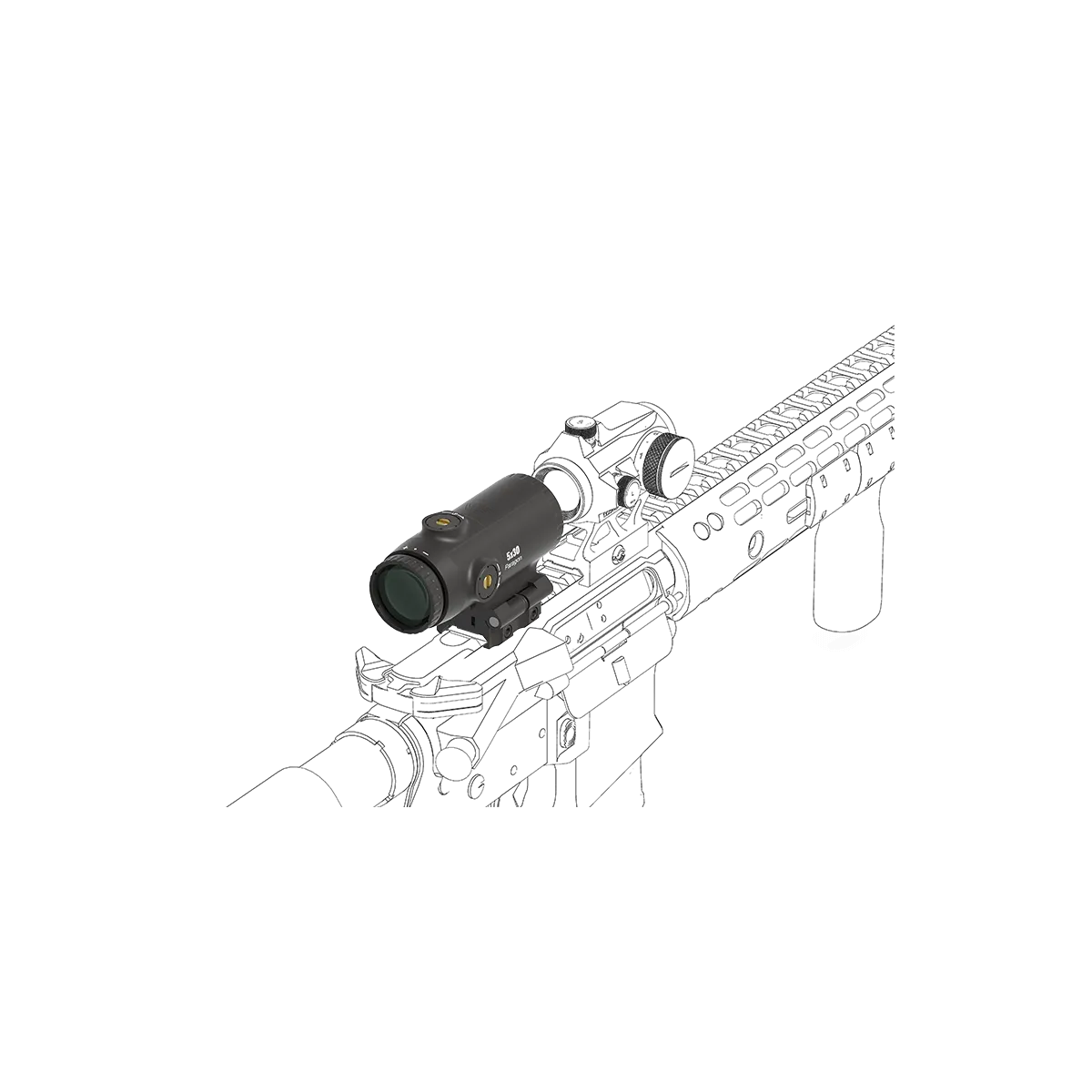 Увеличитель VECTOR OPTICS Мод. PARAGON 5x30 для охоты в Алматы, Казахстан