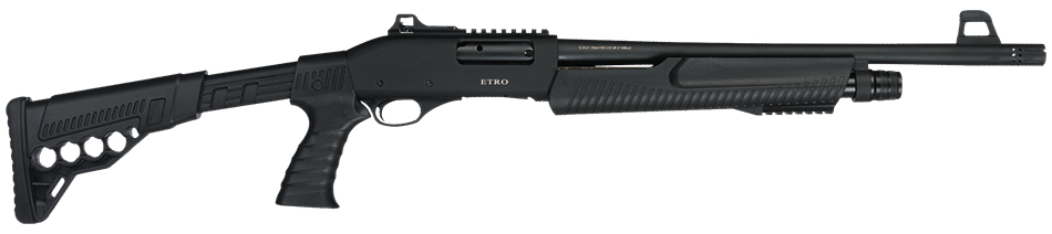 Гладкоствольное ружье ATA ARMS Moд. ETRO 11 (помповое) калибра 12/76 — детальное фото