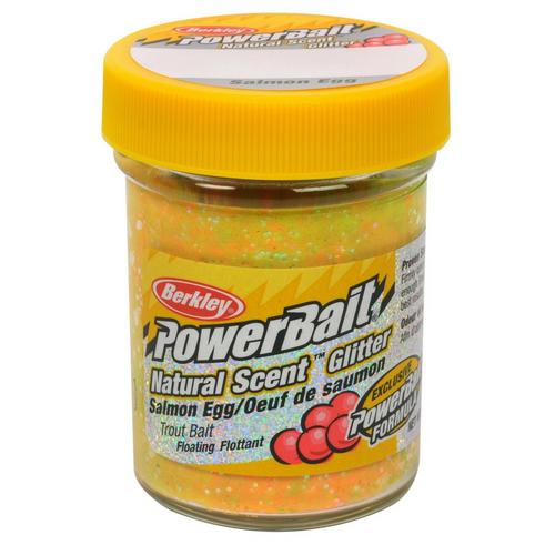 Паста BERKLEY POWERBAIT NATURAL GLITTER TROUT BAIT — приманка, снасти и аксессуары для рыбалки | Алматы, Казахстан