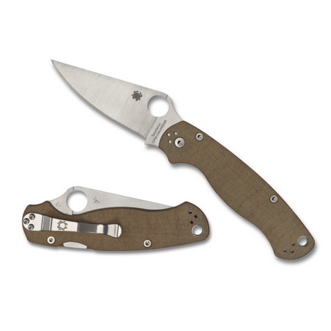 Купить Складной нож SPYDERCO Мод. PARA MILITARY 2 в Алматы — магазин Korgan Center | Казахстан | Доставка во все регионы