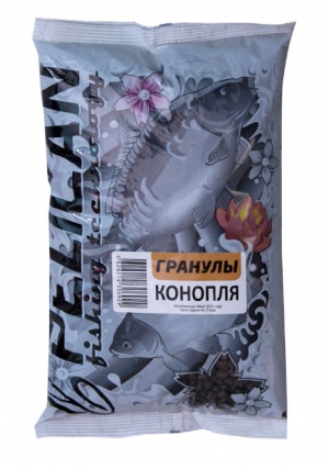 Прикормка гранулированная PELICAN (конопля)(1кГ) — приманка, снасти и аксессуары для рыбалки | Алматы, Казахстан