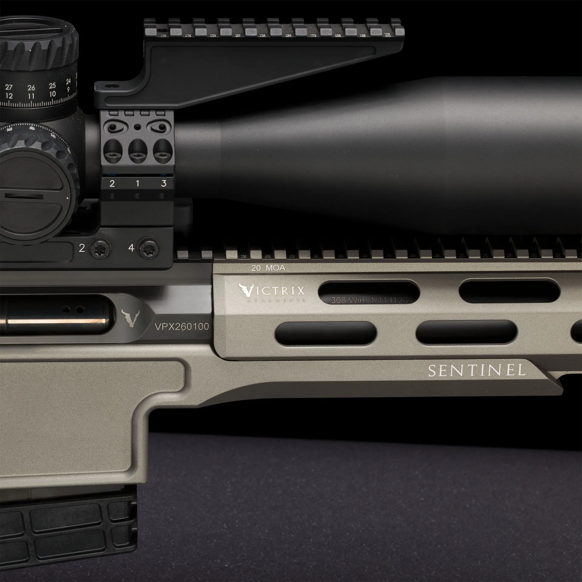 Нарезной карабин VICTRIX Мод. SENTINEL FIELD GREY 6,5 Creedmoor — детальное фото
