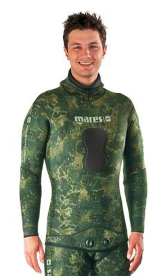 Куртка от гидрокостюма MARES PP Мод. INSTINCT CAMO GREEN 70 (неопрен - 7,0мм) — рыболовные и охотничьи товары в Алматы | KORGAN.KZ