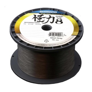 Шнур SHIMANO KAIRIKI 8 STEEL GREY — рыболовная леска, снасти и аксессуары | Алматы, Казахстан