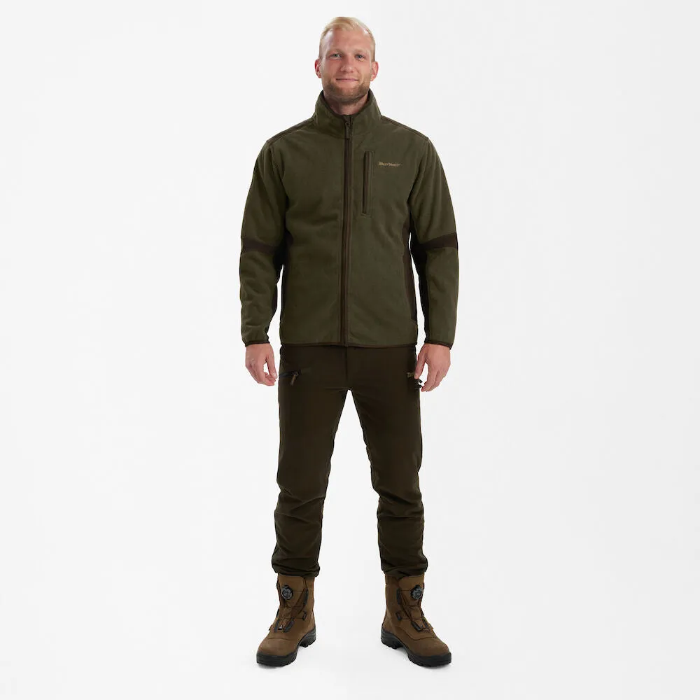 Куртка DEERHUNTER-GAMEKEEPER BONDED FLEECE (хаки) — куртки, жилеты, маскировочные костюмы, одежда для рыбалки и охоты | KORGAN Казахстан