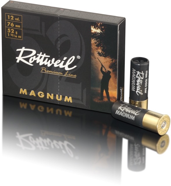  Патрон для гладкоствольного оружия ROTTWEIL-Magnum (12/76)(52г)(№4)(3,2мм) в Алматы | Казахстан | Корган Центр | KORGAN