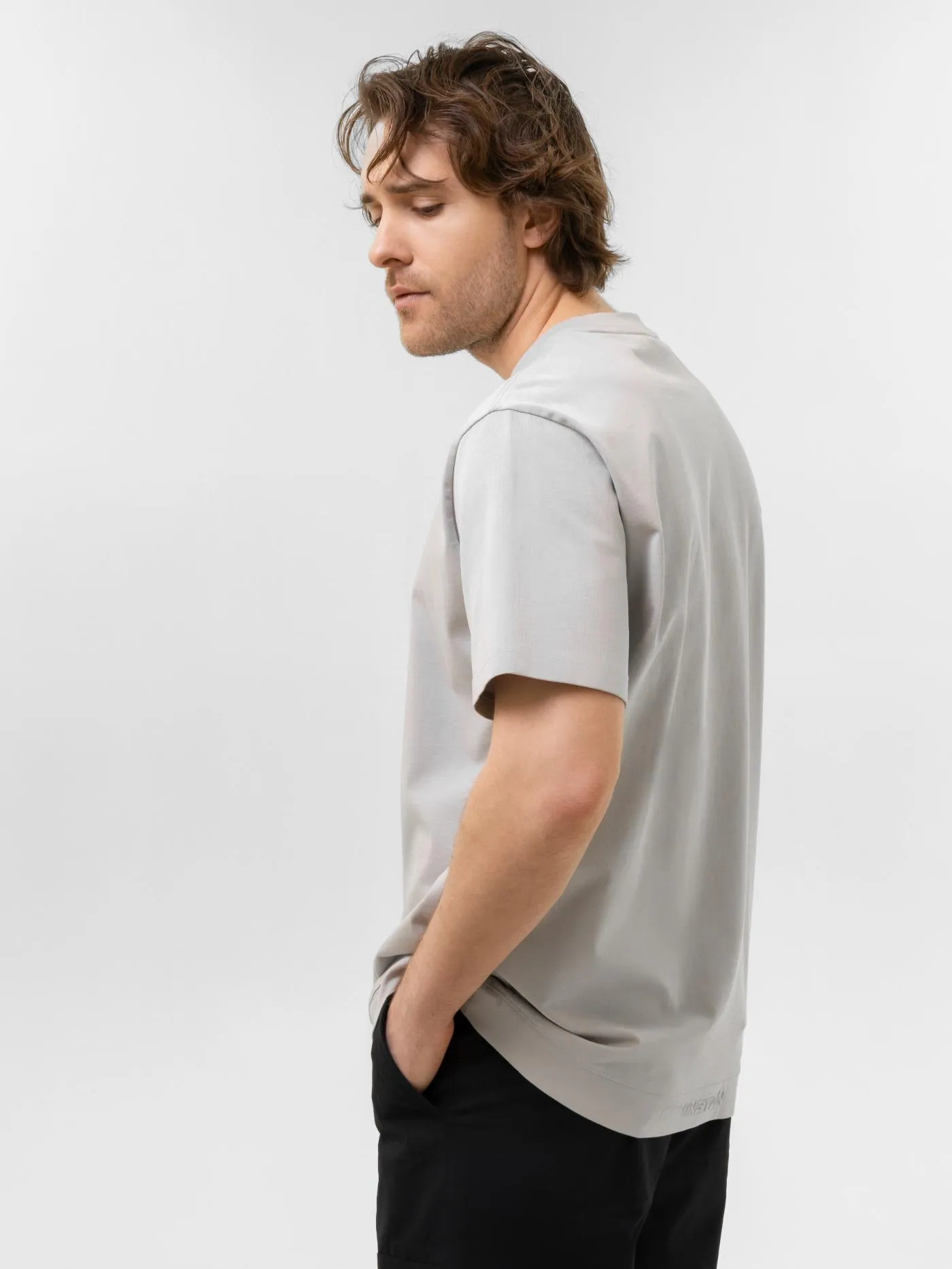 Футболка мужская Remington Casual REM Light Grey — одежда для охоты, рыбалки, туризма и города | KORGAN.KZ