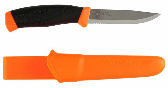 Нож MORAKNIV Мод. COMPANION SRT HI-VIS ORANGE | Купить нож в Алматы | Корган Центр