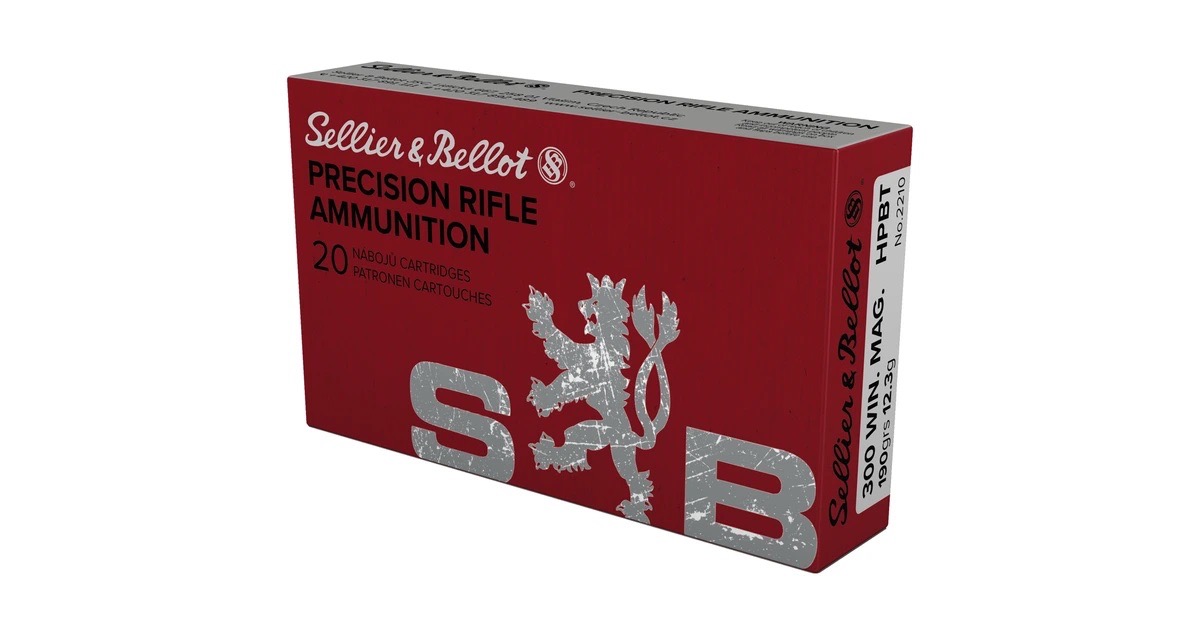 Купить Патрон для нарезного оружия S&B (.300 Win.Mag.)(HPBT-2210)(190grs)(12,3г) в Алматы | Казахстан | Корган Центр
