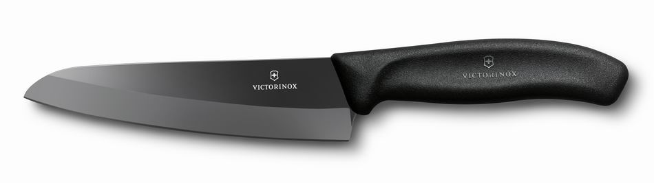 Кухонный нож VICTORINOX Мод. CERAMIC CARVING BLACK #7.2033.15G для кухни в Алматы, Казахстан