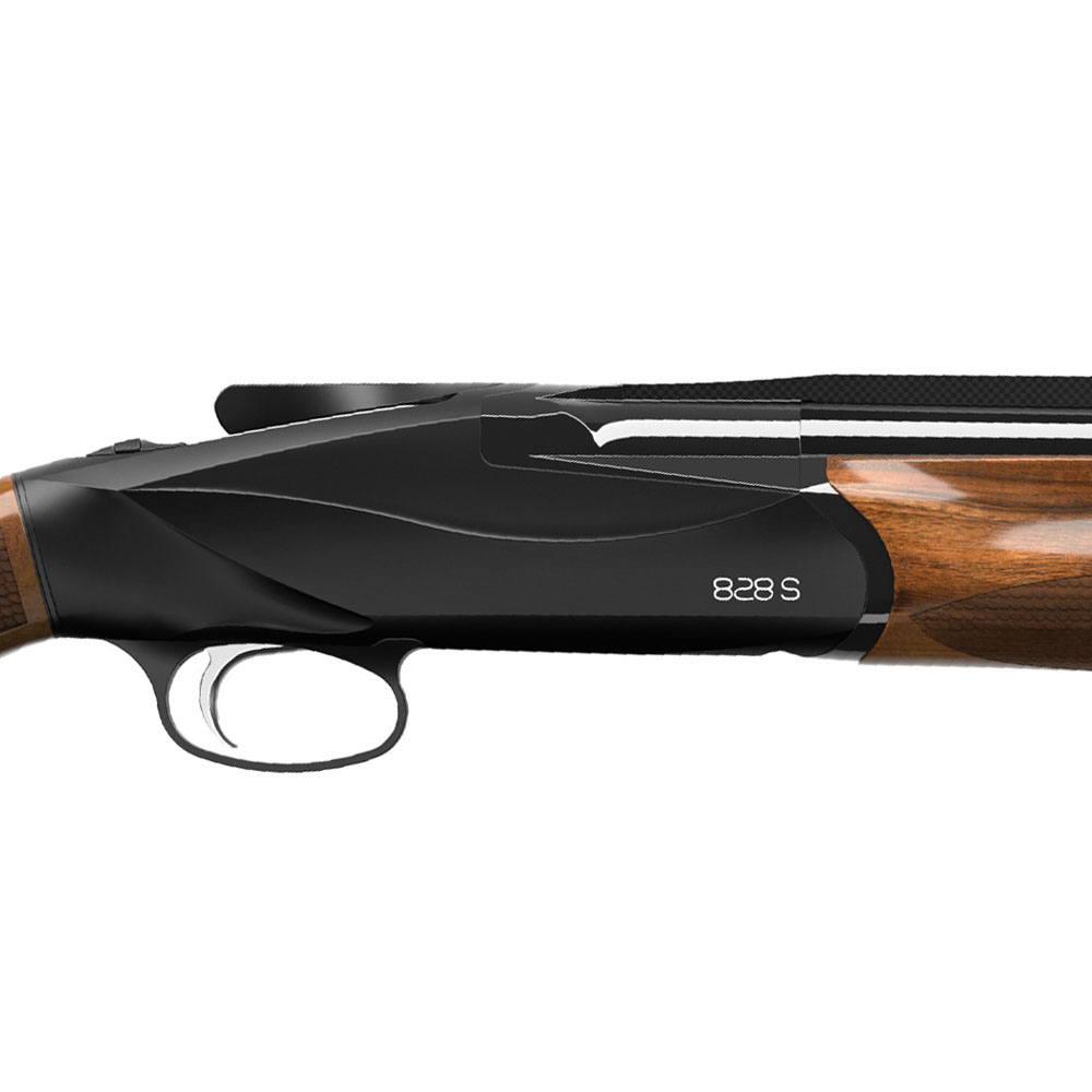 Гладкоствольное ружье BENELLI Мод. 828S A.I. BLACK WOOD P-COMFORT CRIO  (двуствольное) калибра 12/76 — детальное фото