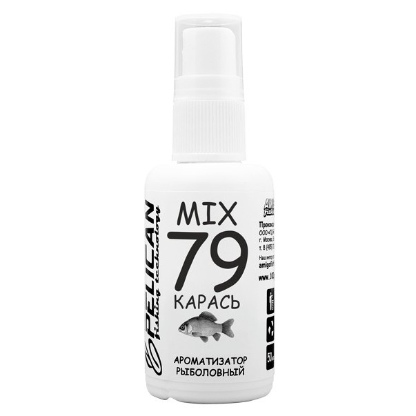 Дип PELICAN (MIX 79-карась-конопля+чеснок)(50мл.) — приманка, снасти и аксессуары для рыбалки | Алматы, Казахстан