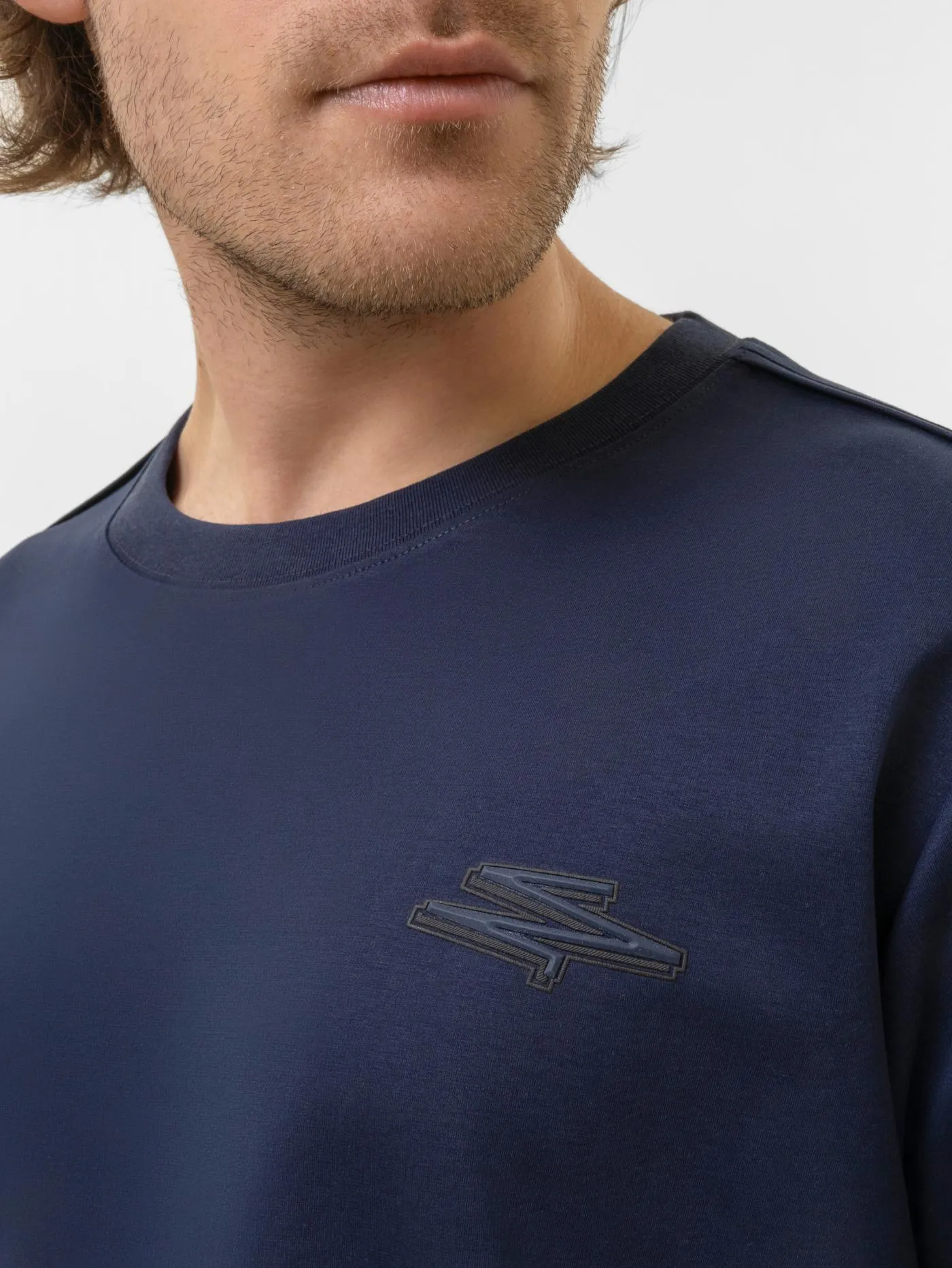 Футболка мужская Remington Casual Logo Dark Blue — одежда для охоты, рыбалки, туризма и города | KORGAN.KZ
