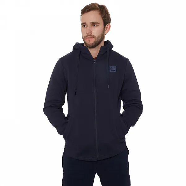 Худи FHM Wave zip (Темно-синий) — куртки, жилеты, маскировочные костюмы, одежда для рыбалки и охоты | KORGAN Казахстан