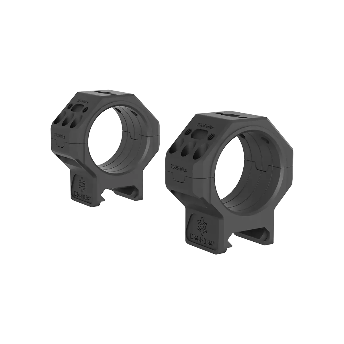 Кольца (2шт) для оптики VECTOR OPTICS Moд. X-MOD Алматы, Қазақстандағы оптикаға арналған