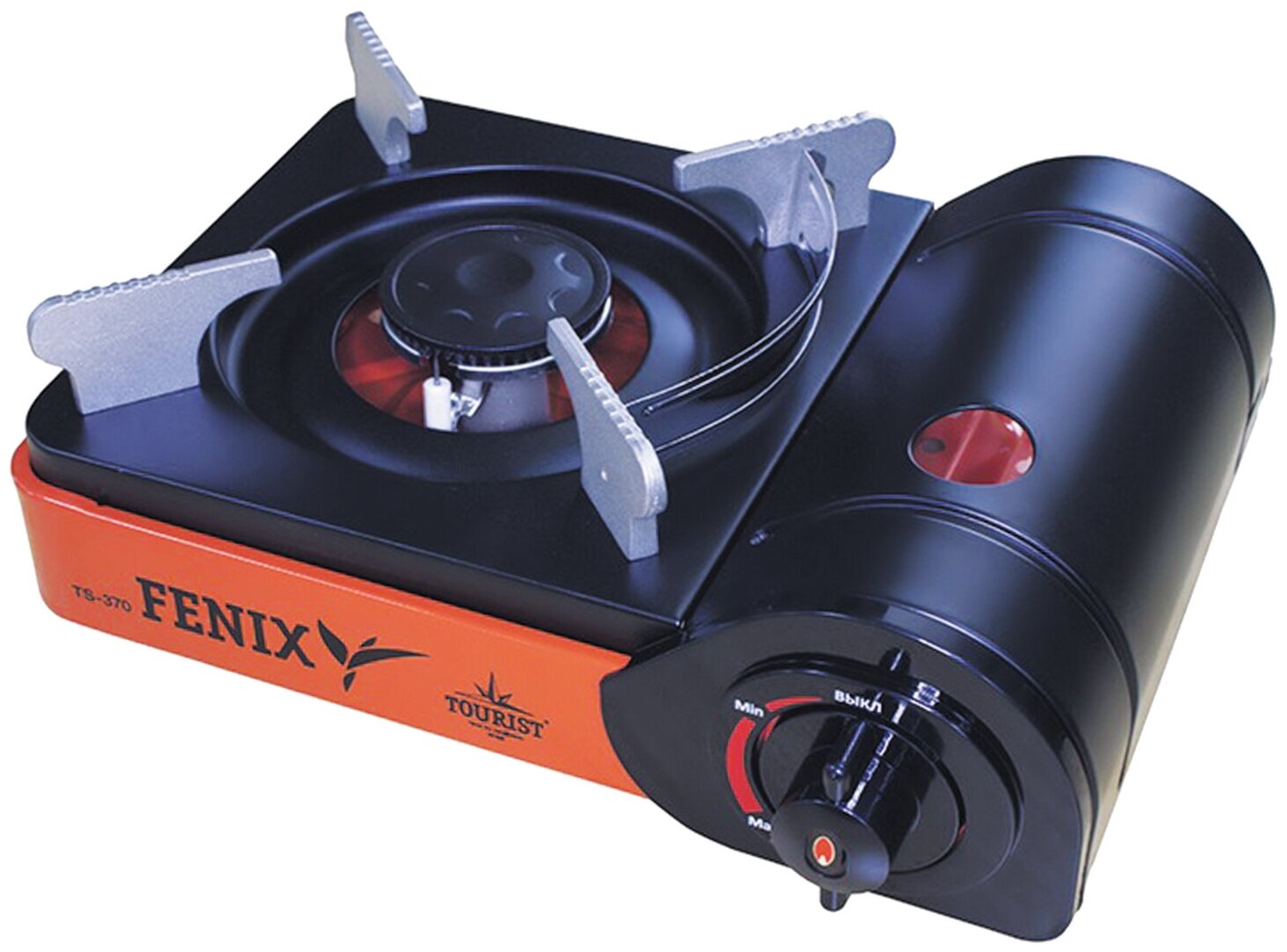 Плита газовая портативная HELIOS Мод. FENIX TOURIST TS-370 — туристическая газовая плитка или лампа в Алматы