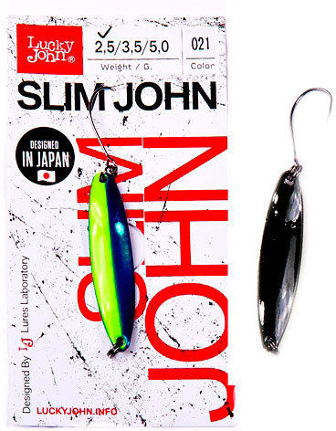 Блесна LUCKY JOHN Мод. SLIM JOHN 021 — купить  в Алматы | KORGAN