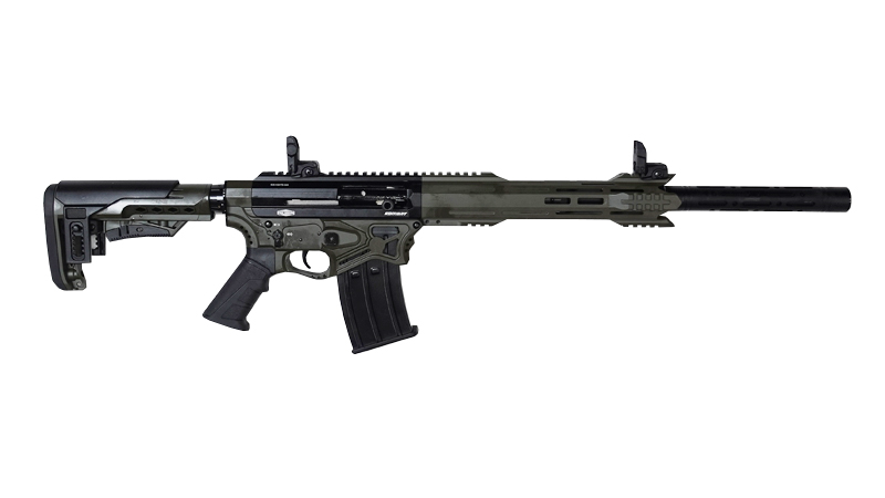 Гладкоствольное ружье REC ARMS Moд. KOMBAT FR12 M1 CERAKOTE OD GREEN  (полуавтоматическое) калибра 12/76 — детальное фото