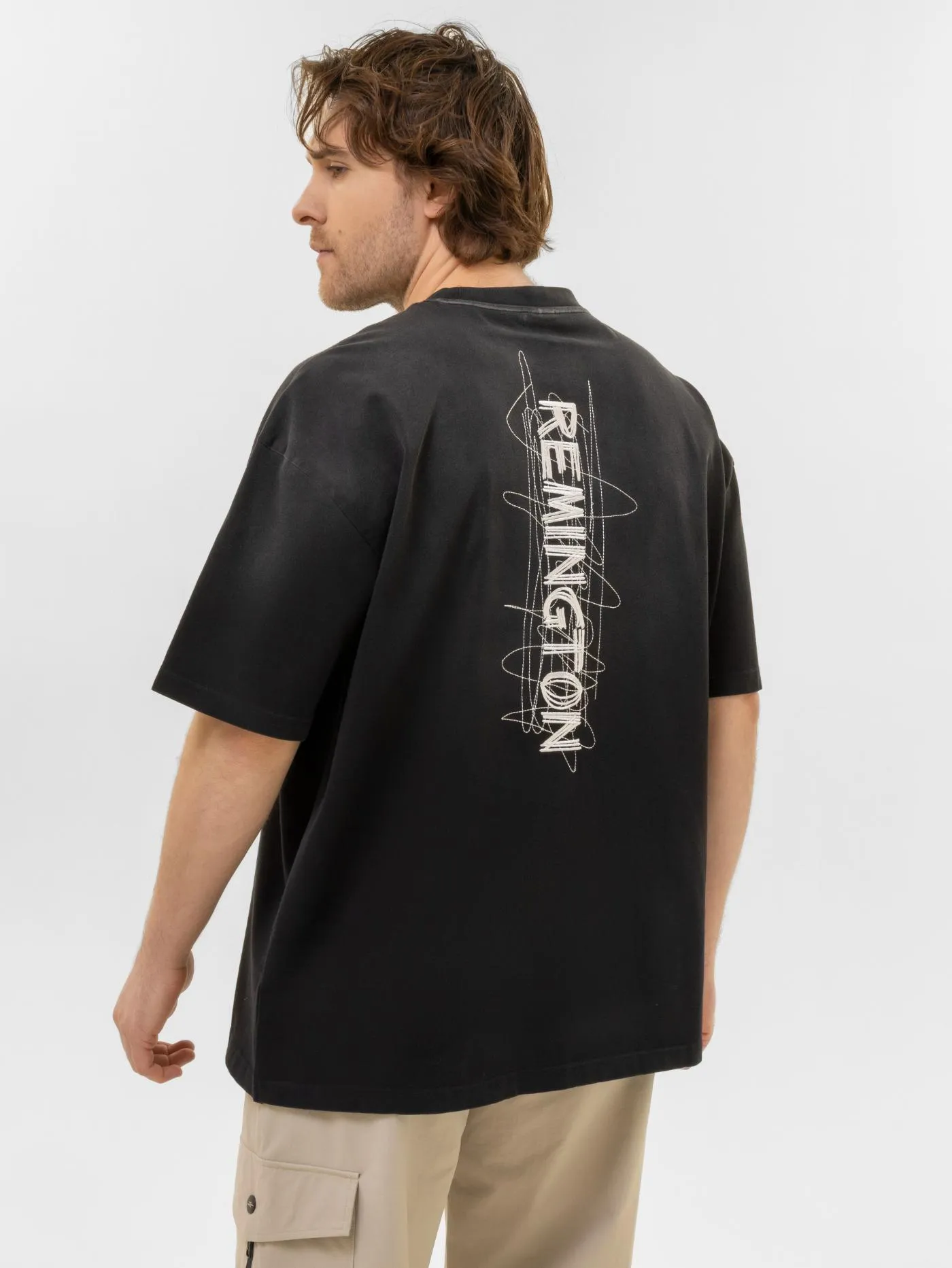 Футболка мужская Remington Rafting in Altai Grey Gradient — одежда для охоты, рыбалки, туризма и города | KORGAN.KZ
