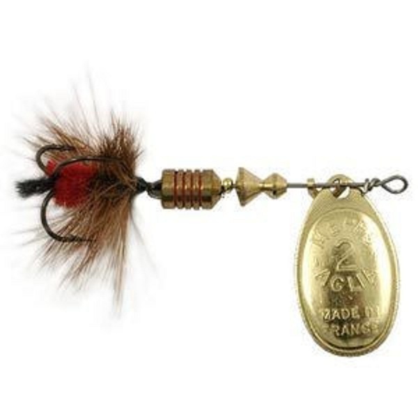 Блесна MEPPS AGLIA MOUCHE (gold red fly) — купить Вертушки в Алматы | KORGAN