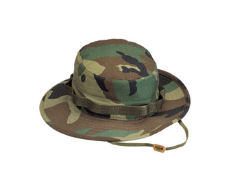 Шляпа ROTHCO Мод. BOONIE (Woodland Camo) — головной убор для рыбалки, охоты и туризма | KORGAN.KZ
