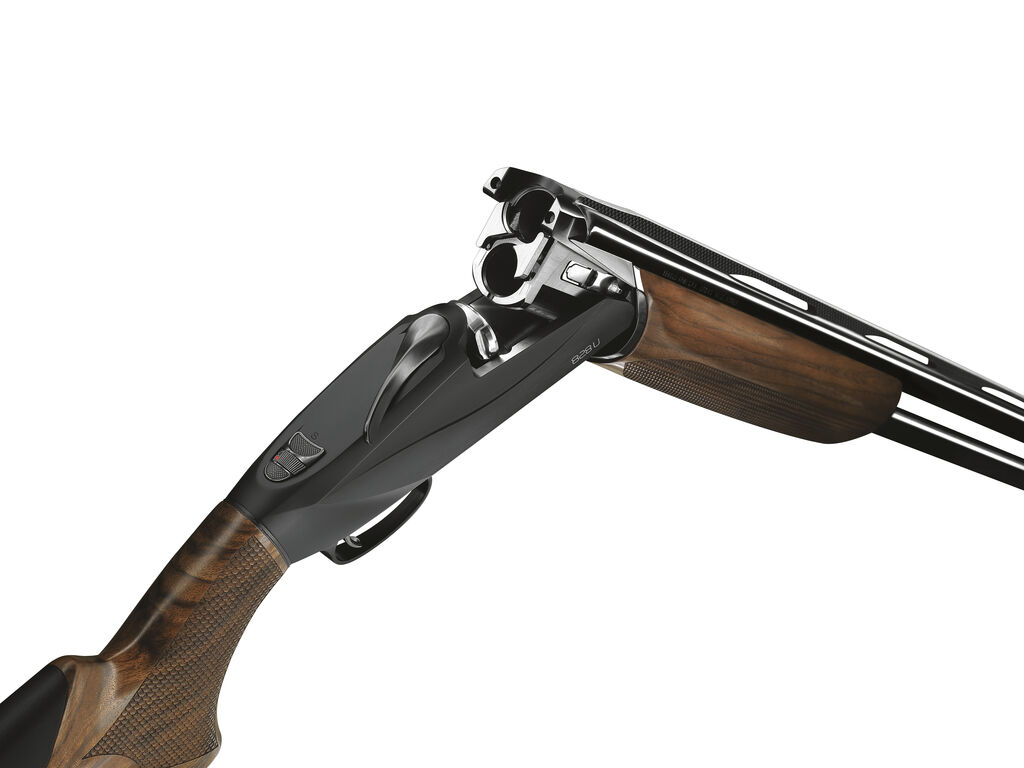 Гладкоствольное ружье BENELLI Мод. 828U BLACK WOOD P-COMFORT POWERBORE CRIO (двуствольное) калибра 12/76 — детальное фото