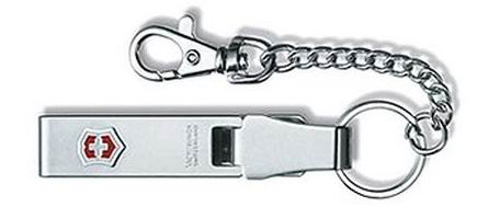 Брелок с цепочкой VICTORINOX на ремень Мод. MULTICLIP #4.1859 для ножей в Алматы, Казахстан