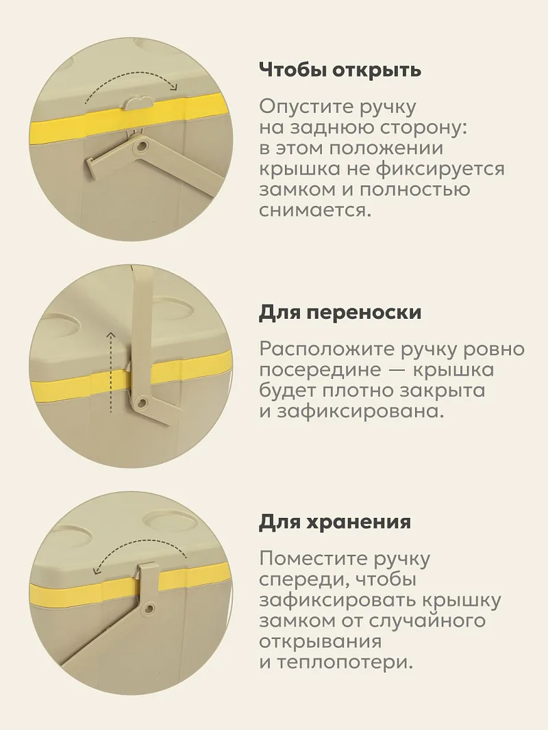 Изотермический контейнер тм "Арктика", 26 л, арт. 2200-26 — портативный холодильник или кулер для кемпинга в Алматы