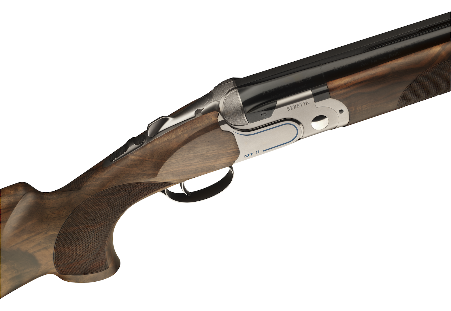 Гладкоствольное ружье BERETTA Мод. DT11 TRAP (двуствольное) калибра 12/70 — детальное фото