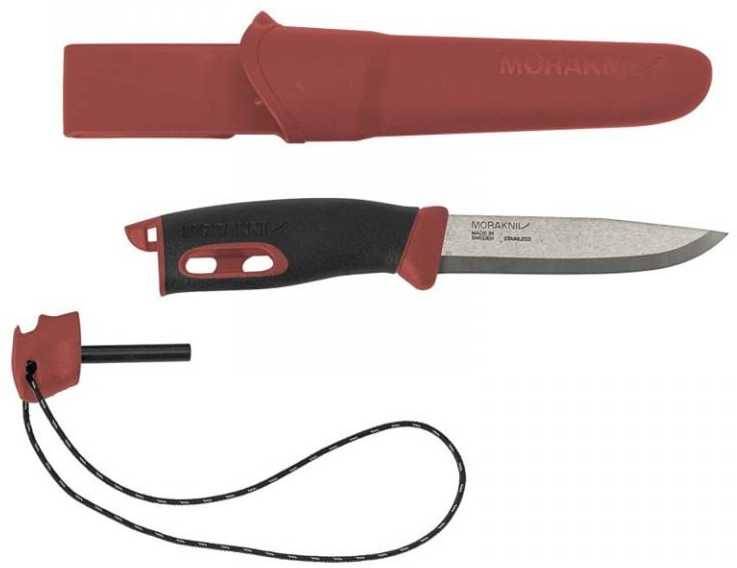 Нож MORAKNIV Мод. COMPANION SPARK RED | Купить нож в Алматы | Корган Центр