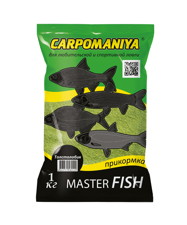 Прикормка КАРПОМАНИЯ MASTER FISH (толстолобик)(1кГ) — приманка, снасти и аксессуары для рыбалки | Алматы, Казахстан