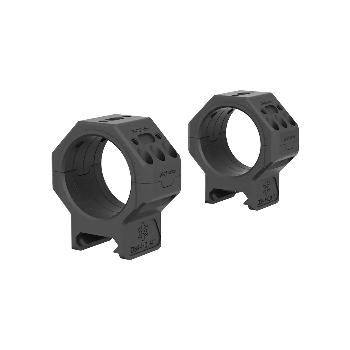 Кольца (2шт) для оптики VECTOR OPTICS Moд. X-MOD Алматы, Қазақстандағы оптикаға арналған