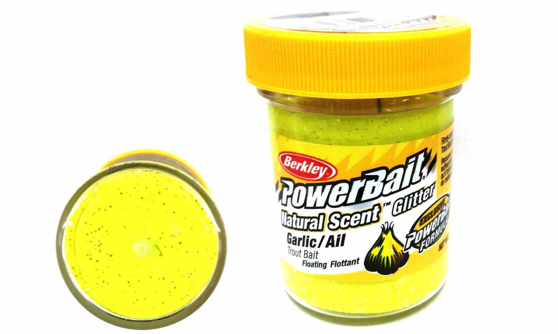 Паста BERKLEY POWERBAIT NATURAL GLITTER TROUT BAIT — приманка, снасти и аксессуары для рыбалки | Алматы, Казахстан