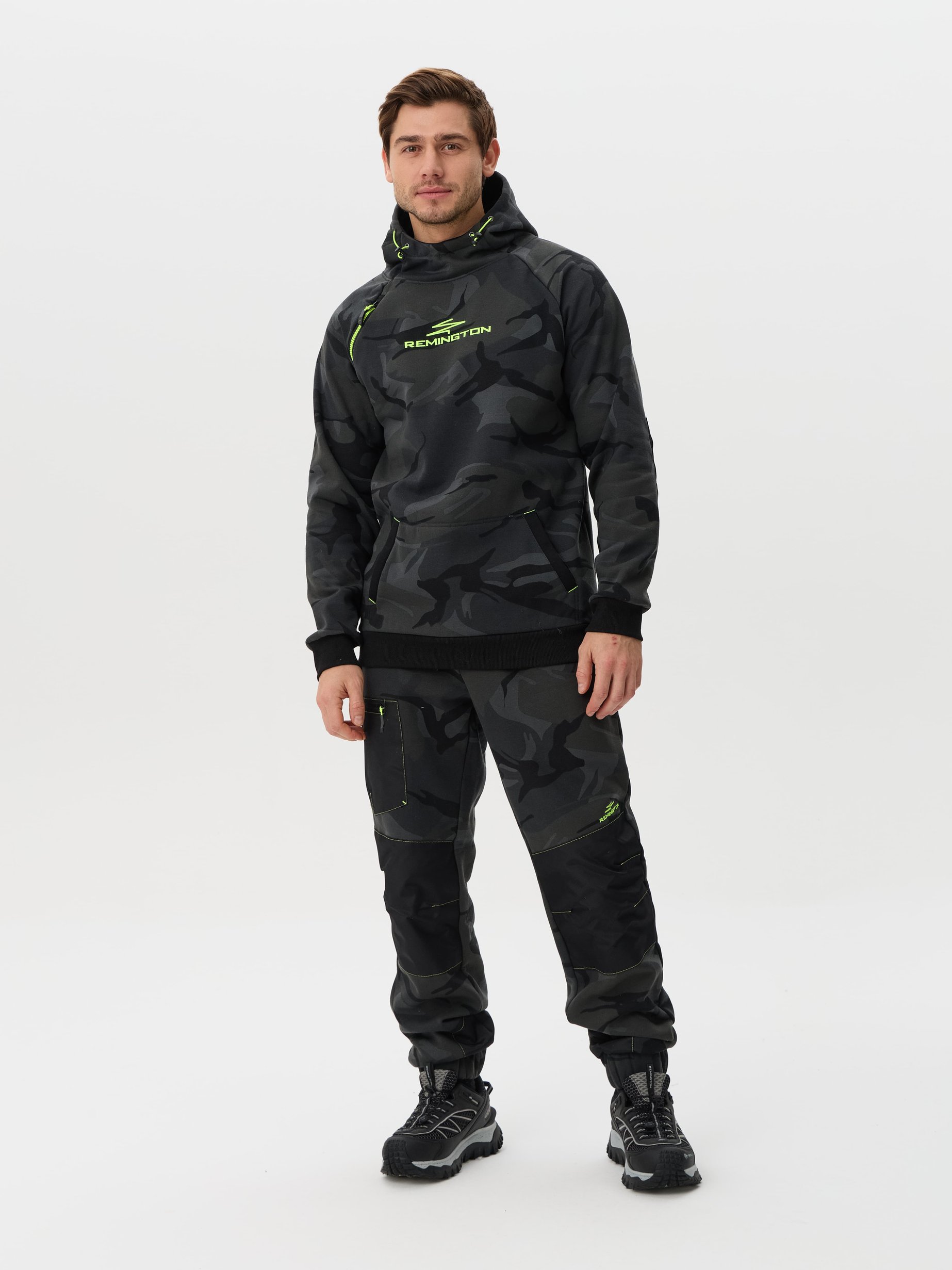 Джемпер мужской Remington Hoodie Ripley Camo — одежда для охоты, рыбалки, туризма и города | KORGAN.KZ