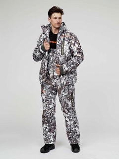 Костюм зимний  TRITON "CRAFT PRO -45°C" (тк.вилтекс)(белый) — куртки, жилеты, маскировочные костюмы, одежда для рыбалки и охоты | KORGAN Казахстан