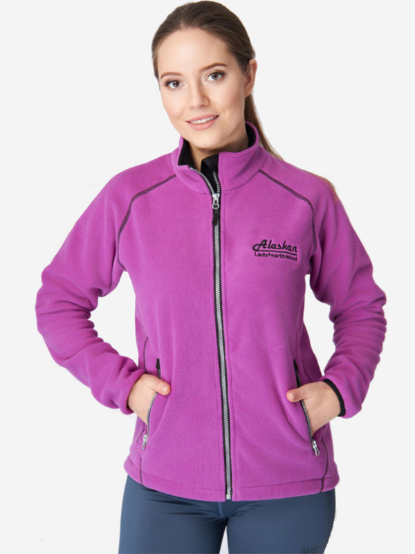 Куртка флисовая Alaskan Lady NorthWind фуксия — куртки, жилеты, маскировочные костюмы, одежда для рыбалки и охоты | KORGAN Казахстан