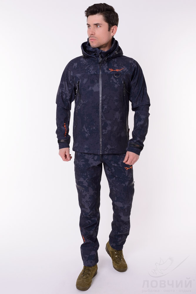 Костюм демисезонный TRITON "Triton Pro"  (тк.soft shell)(серо-черн.) — куртки, жилеты, маскировочные костюмы, одежда для рыбалки и охоты | KORGAN Казахстан