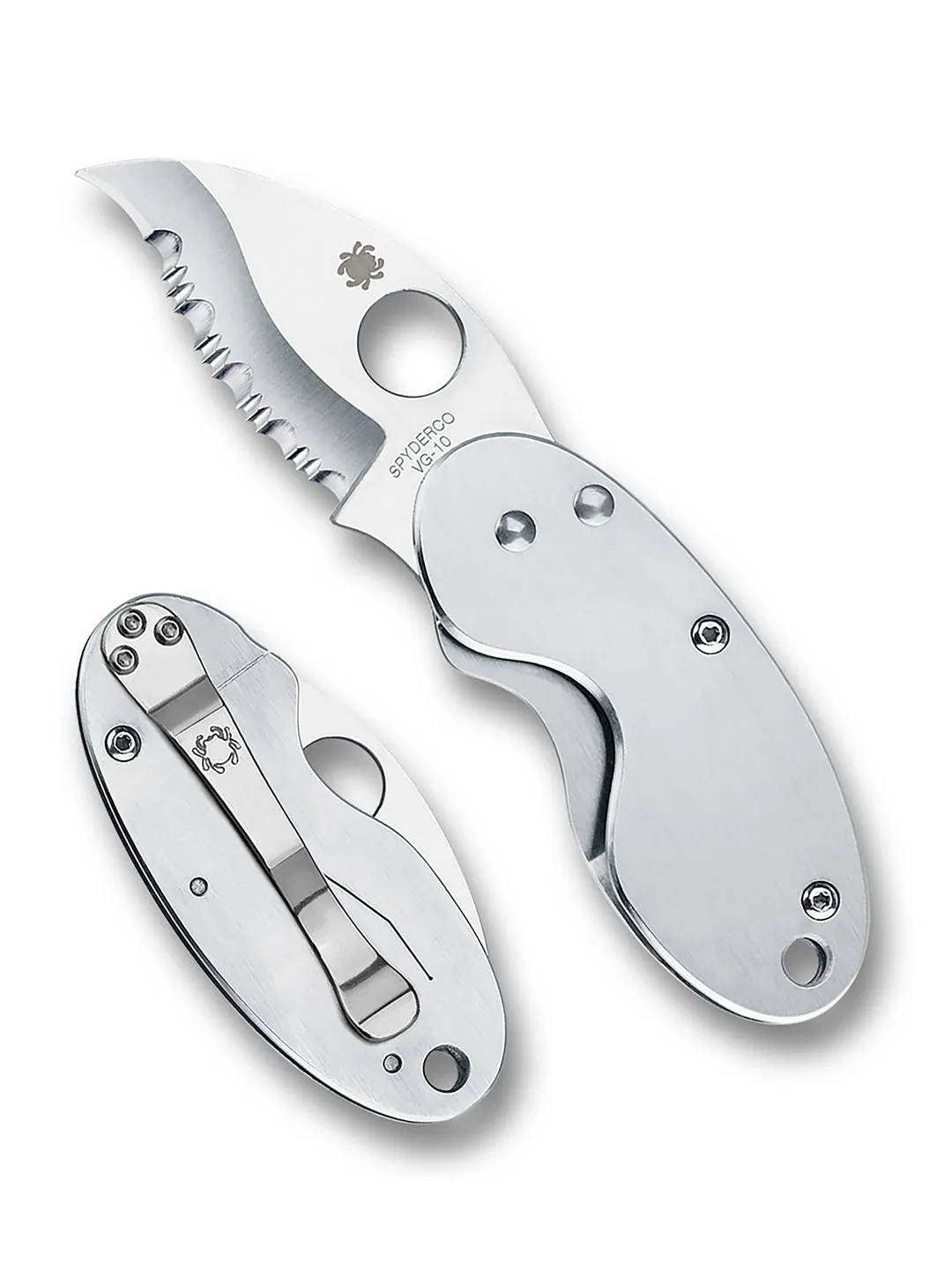Купить Складной нож SPYDERCO Мод. CRICKET SS в Алматы — магазин Korgan Center | Казахстан | Доставка во все регионы