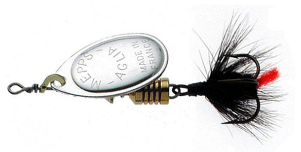 Блесна MEPPS AGLIA MOUCHE (black black fly) — купить Вертушки в Алматы | KORGAN