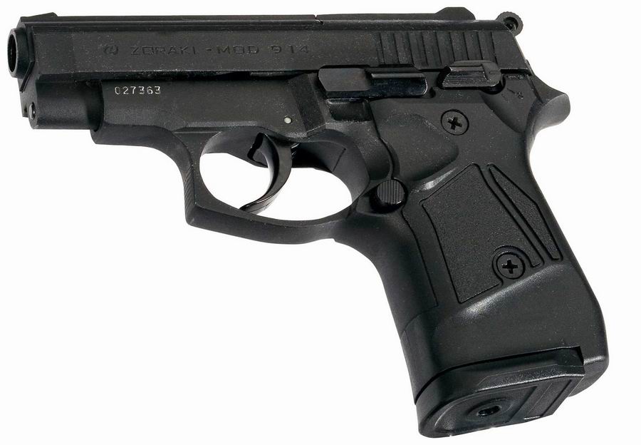 Газовый пистолет ZORAKI Мод. 914-TD BLACK (к.-бр: 9мм P.A.)(14-зарядный) — купить газовые пистолеты в Алматы | Доставка по Казахстану