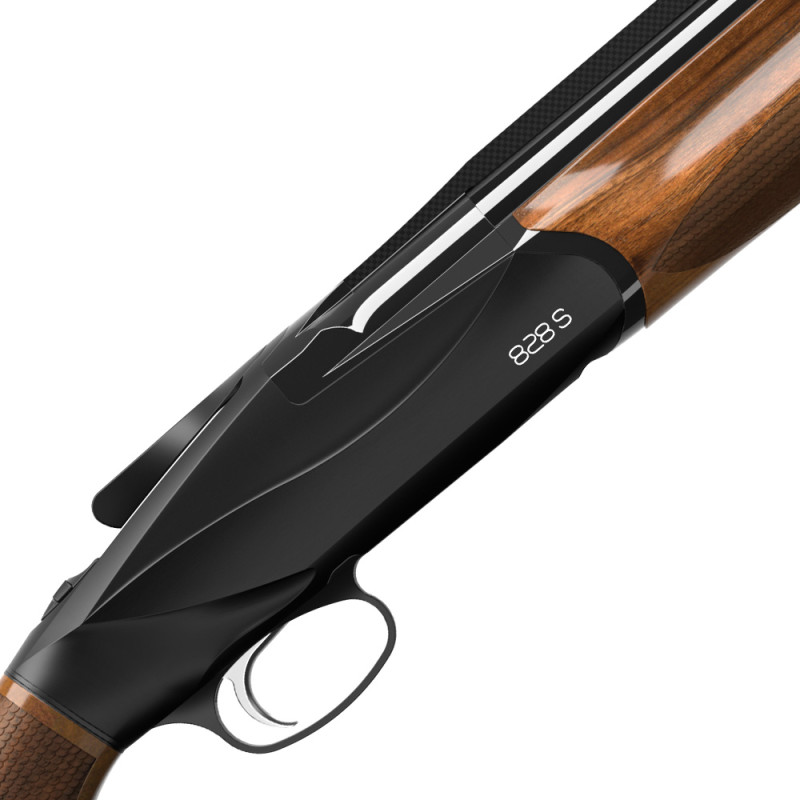Гладкоствольное ружье BENELLI Мод. 828S A.I. BLACK WOOD P-COMFORT CRIO  (двуствольное) калибра 12/76 — детальное фото