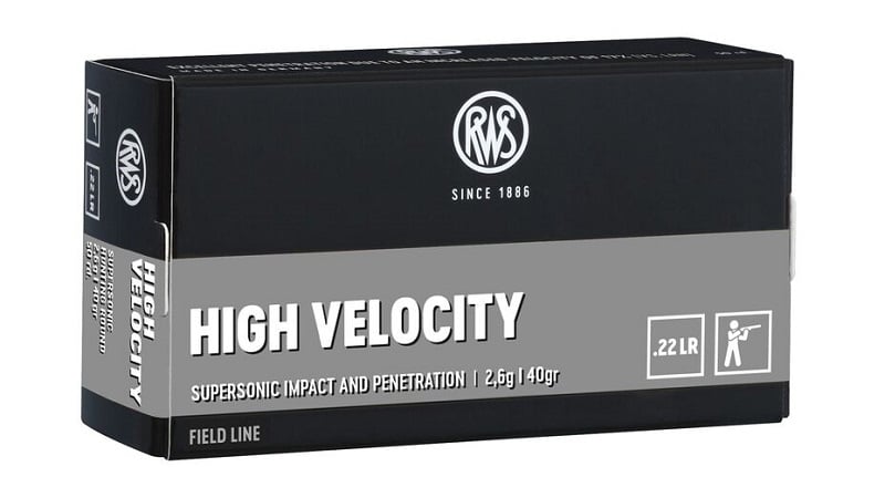 Купить Патрон для нарезного оружия RWS (.22 l.r.) Field HV (40grs)(2,6г) в Алматы | Казахстан | Корган Центр