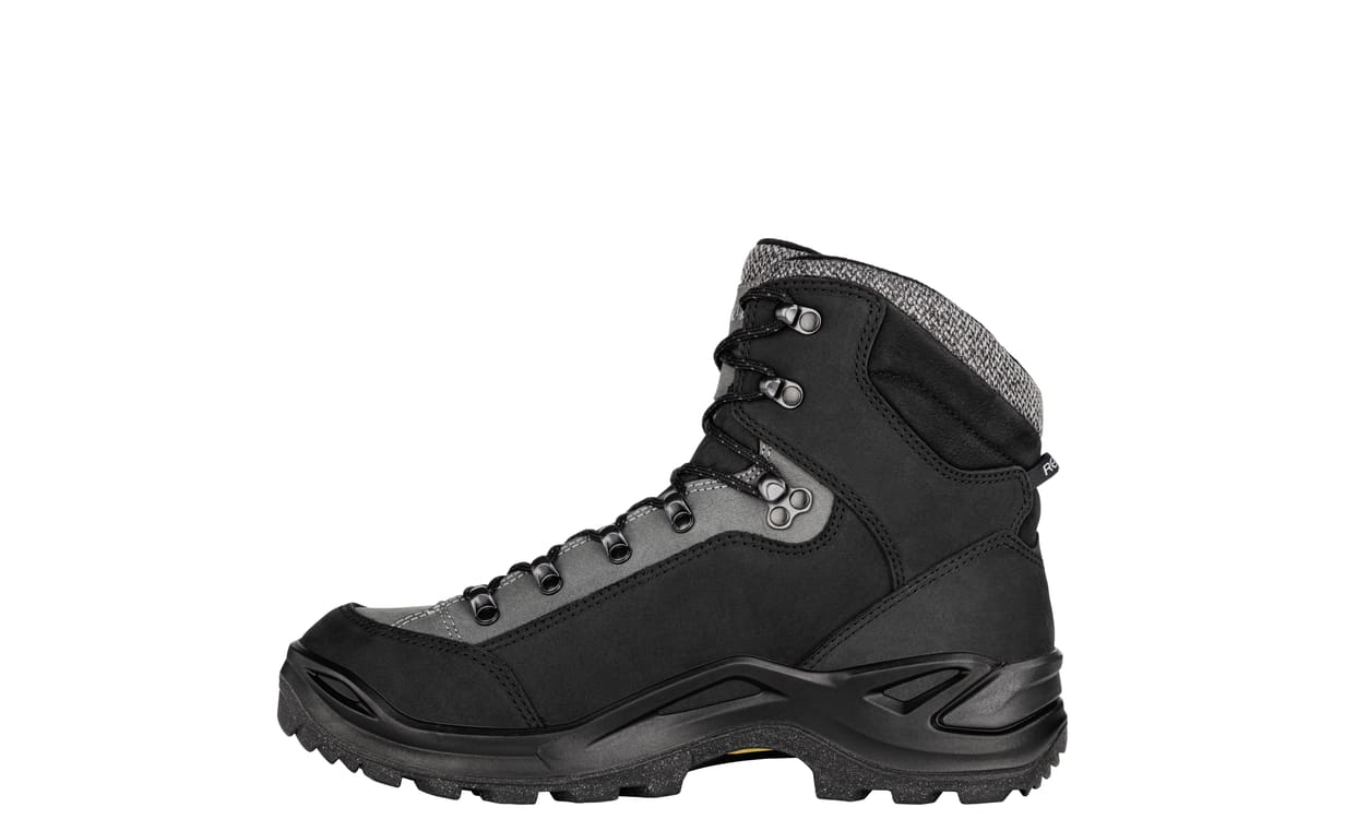 Ботинки RENEGADE WARM GTX MID Black\grey LOWA — обувь, стельки и уход за обувью | KORGAN.KZ