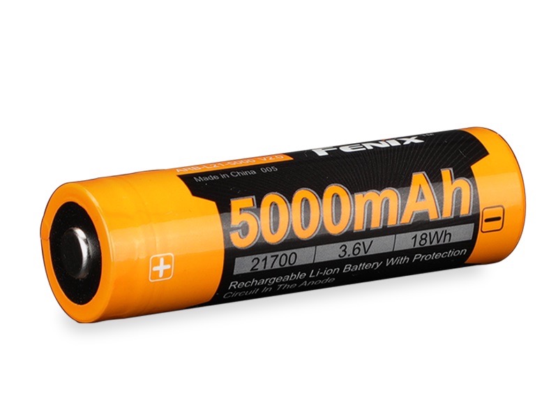 Аккумулятор (Li-ion) FENIX Мод. ARB-L21 21700 V2.0 (3.6V)(5000mAh)(PCB) — аккумулятор (li-ion) fenix мод. arb-l21 21700 v2.0 (3.6v)(5000mah)(pcb) Алматы, Казахстан