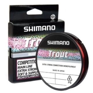 Леска SHIMANO TROUT COMPETITION MONO RED — рыболовная леска, снасти и аксессуары | Алматы, Казахстан